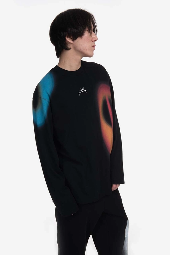 A-COLD-WALL* cotton longsleeve top Hypergraphic LS T-Shirt