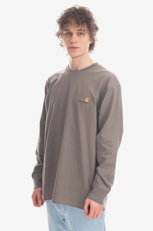 Carhartt WIP cotton longsleeve top American Script