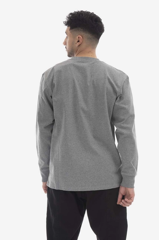 Carhartt WIP longsleeve bawełniany American Script 100 % Bawełna organiczna