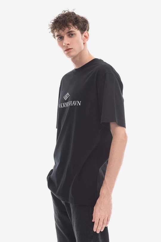 Han Kjøbenhavn t-shirt bawełniany Logo Print Boxy Tee Long Sleeve