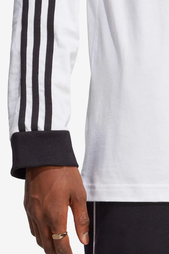 Βαμβακερή μπλούζα με μακριά μανίκια adidas Originals IA4879