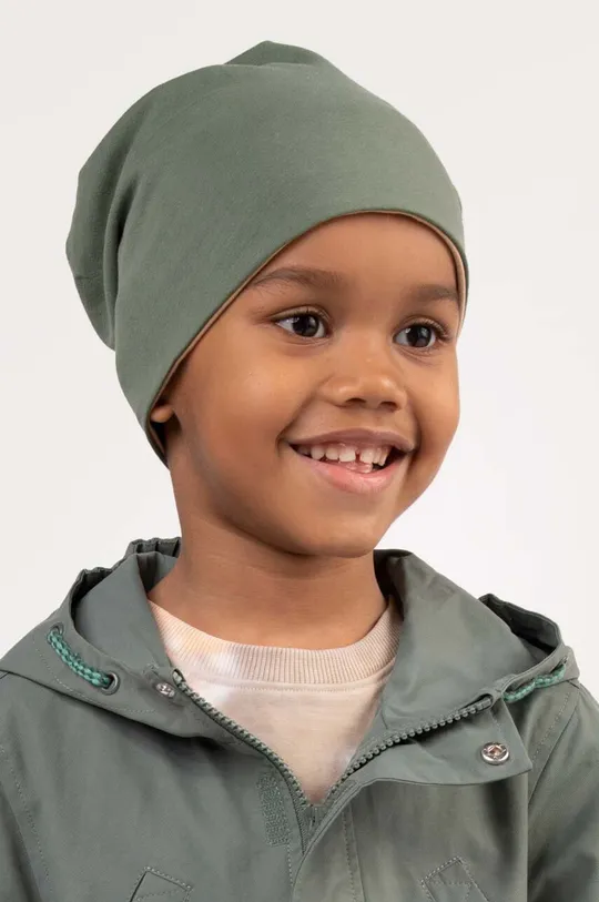 πράσινο Παιδικός σκούφος διπλής όψης Coccodrillo Για αγόρια