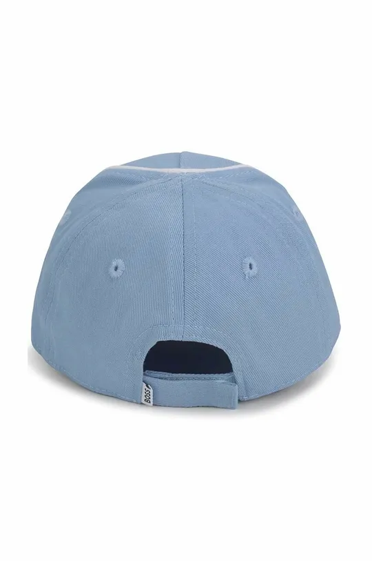 BOSS cappello in cotone bambino blu