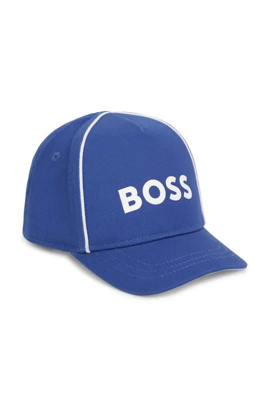 блакитний Дитяча бавовняна шапка BOSS Для хлопчиків