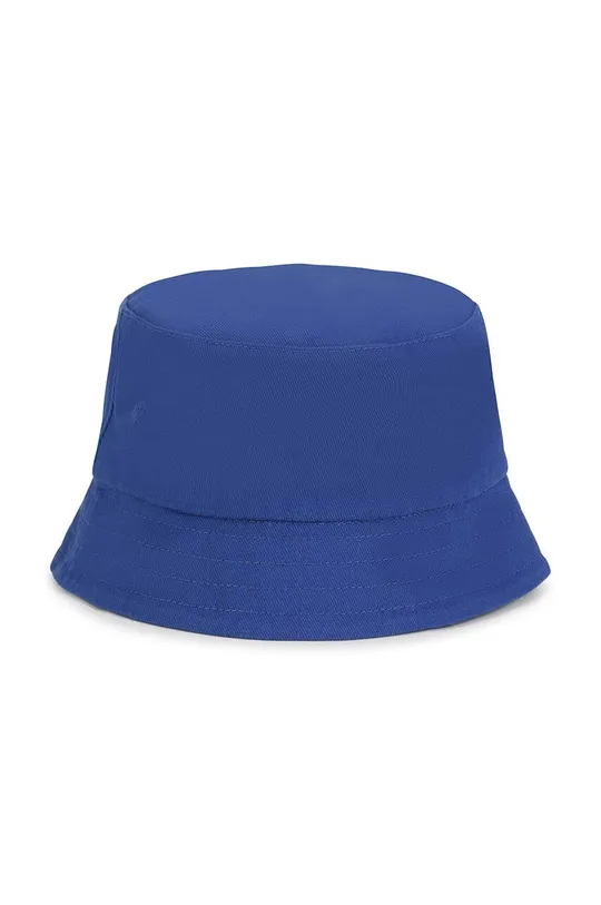 Дитячий двосторонній бавовняний капелюх BOSS блакитний