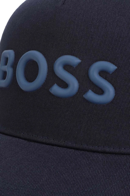 σκούρο μπλε Παιδικός βαμβακερός σκούφος BOSS