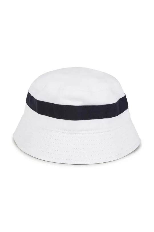Παιδικό βαμβακερό καπέλο BOSS λευκό