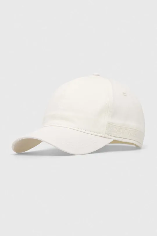 λευκό Βαμβακερό καπέλο του μπέιζμπολ Calvin Klein Γυναικεία