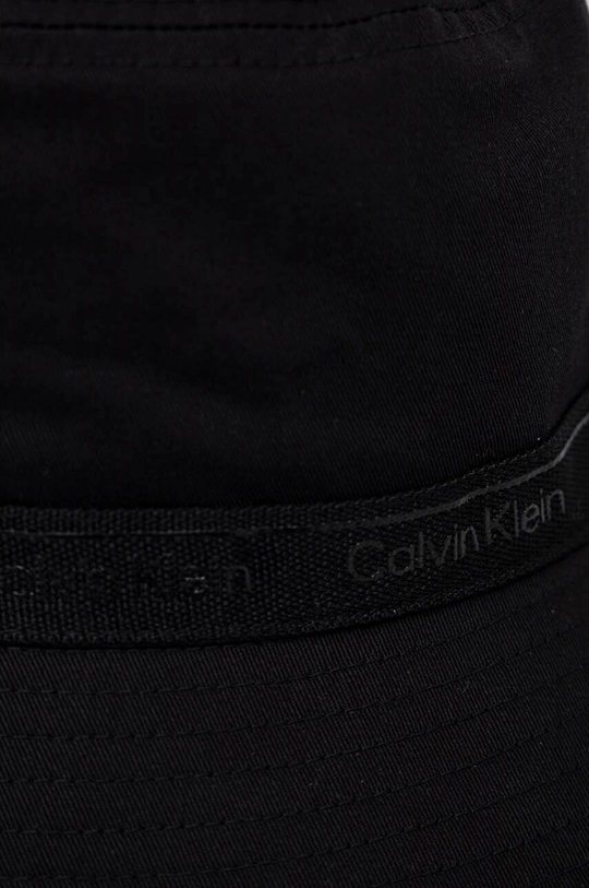 crna Pamučni šešir Calvin Klein