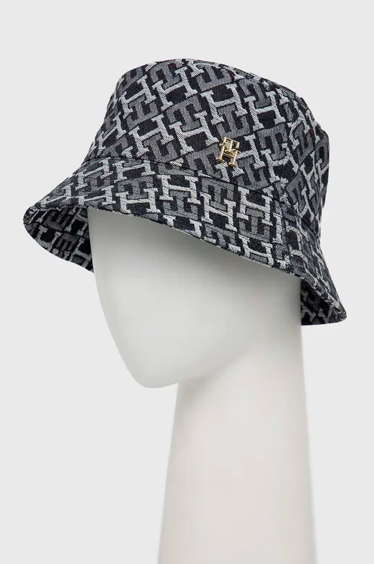 μαύρο Βαμβακερό καπέλο Tommy Hilfiger Γυναικεία