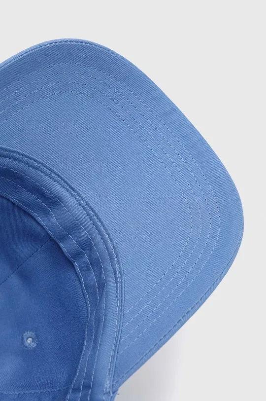 μπλε βαμβακερό καπέλο του μπέιζμπολ Tommy Hilfiger