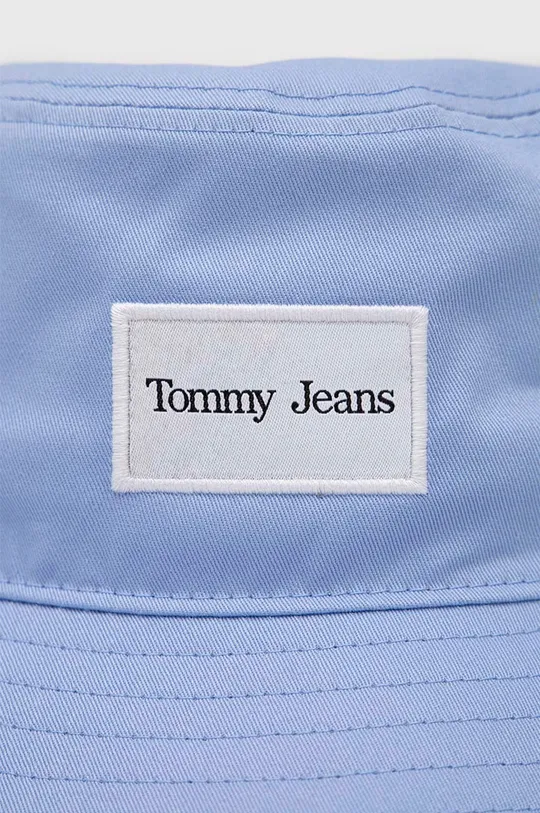Tommy Jeans kapelusz bawełniany niebieski