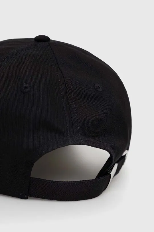 Pamučna kapa sa šiltom Calvin Klein crna