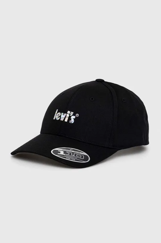 czarny Levi's czapka z daszkiem Damski