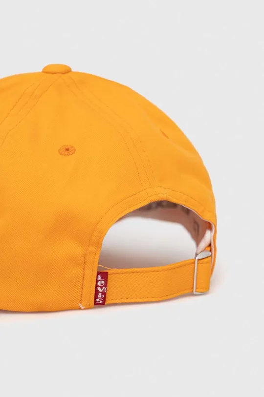 Levi's czapka z daszkiem pomarańczowy