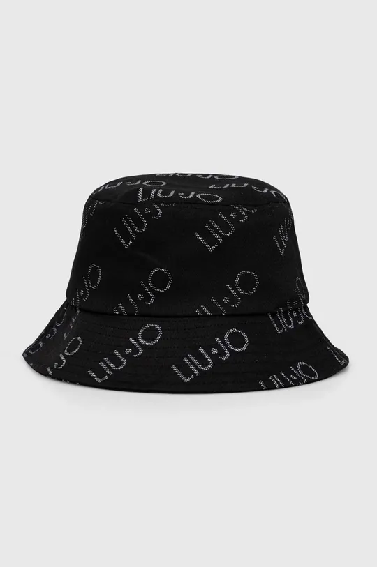 czarny Liu Jo kapelusz bawełniany Damski