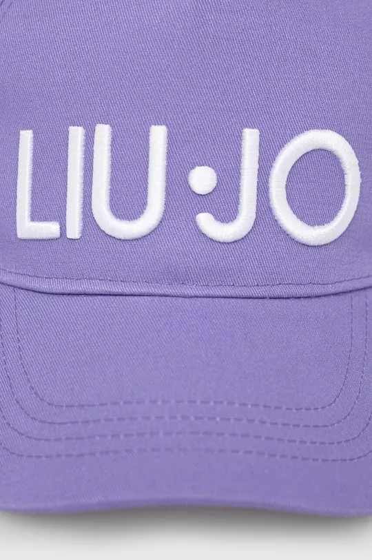Liu Jo czapka z daszkiem bawełniana 100 % Bawełna