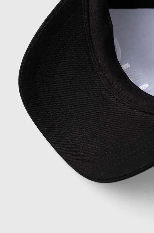 μαύρο Βαμβακερό καπέλο του μπέιζμπολ Liu Jo