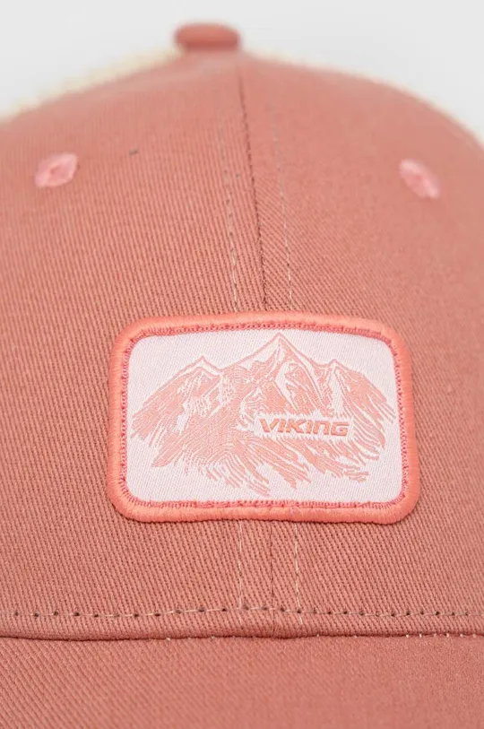 Βαμβακερό καπέλο του μπέιζμπολ Viking Sedona ροζ