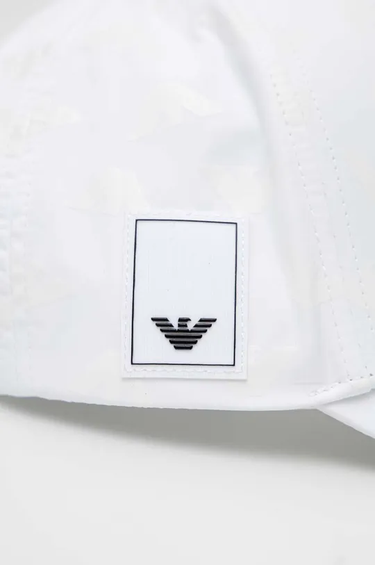 Emporio Armani czapka z daszkiem biały