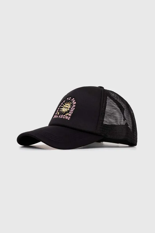 czarny Billabong czapka z daszkiem Damski