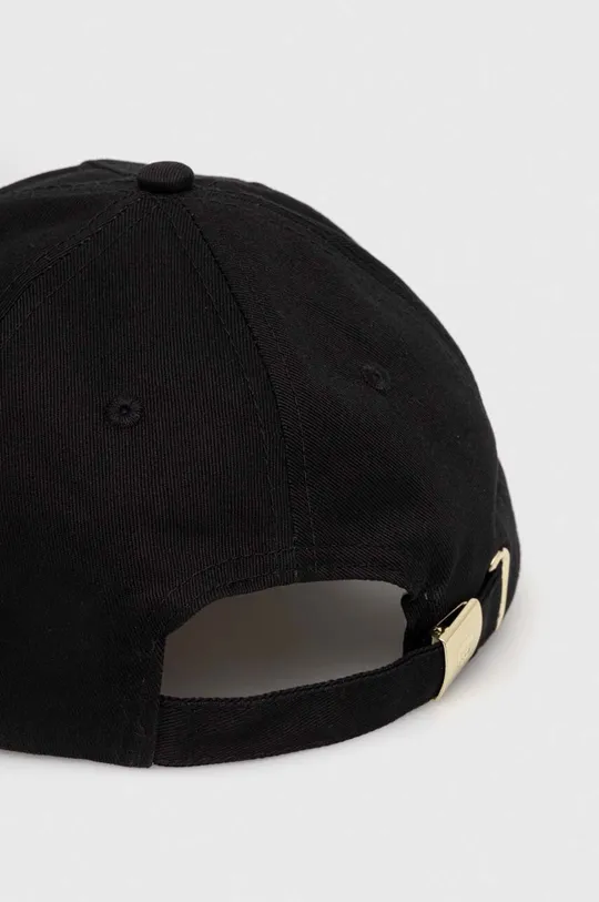 Βαμβακερό καπέλο του μπέιζμπολ Chiara Ferragni μαύρο