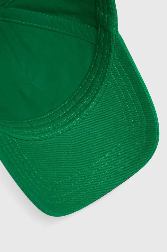 πράσινο Βαμβακερό καπέλο του μπέιζμπολ HUGO