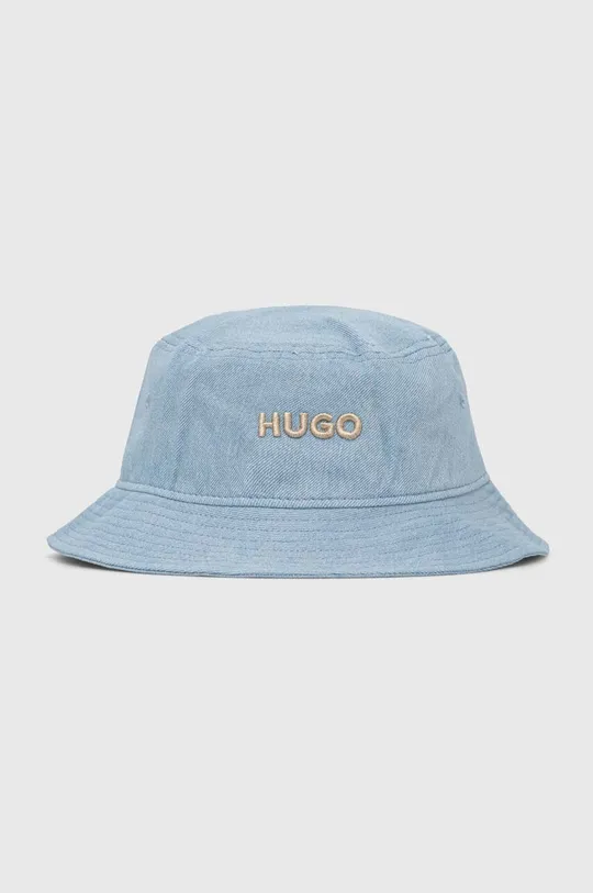 μπλε Βαμβακερό καπέλο HUGO Γυναικεία