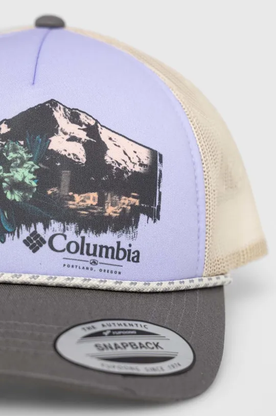 Columbia czapka z daszkiem Materiał 1: 100 % Poliester, Materiał 2: 100 % Bawełna