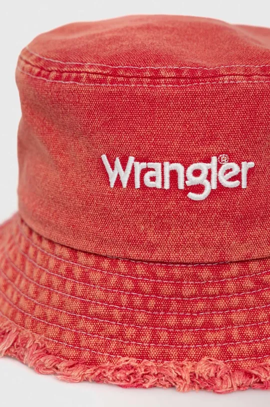 Βαμβακερό καπέλο Wrangler κόκκινο