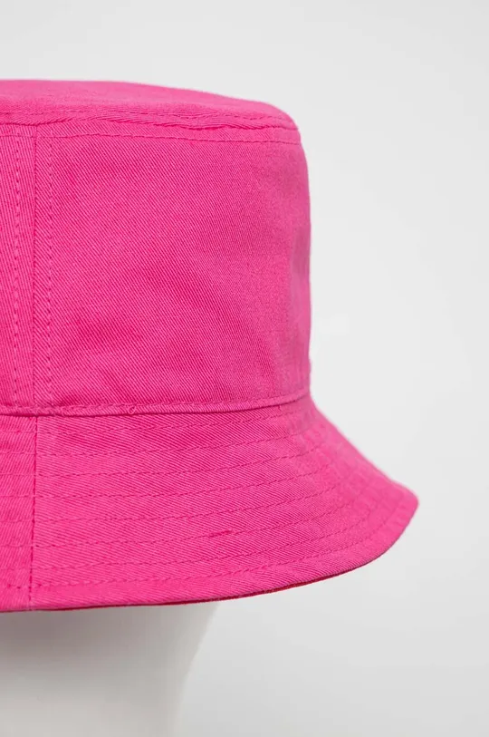 Двухсторонняя хлопковая шляпа Champion розовый