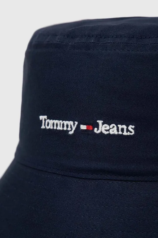 Tommy Jeans pamut sapka sötétkék