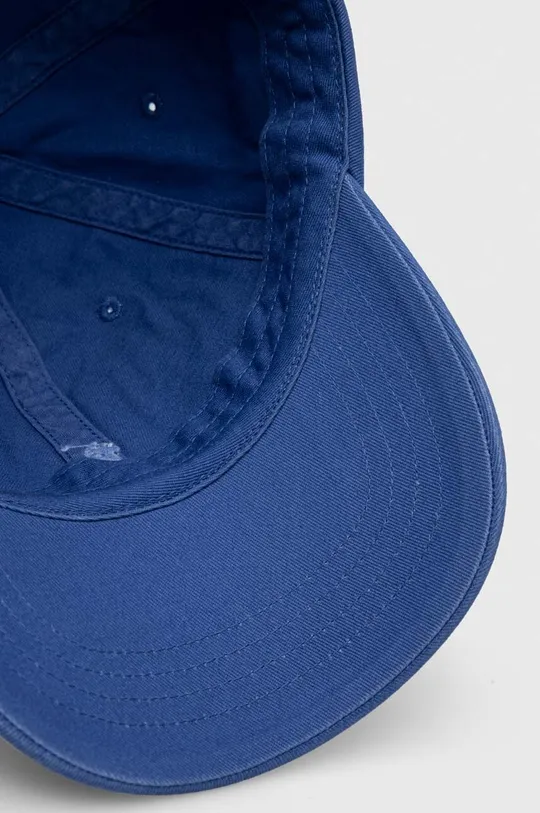 niebieski Polo Ralph Lauren czapka z daszkiem bawełniana