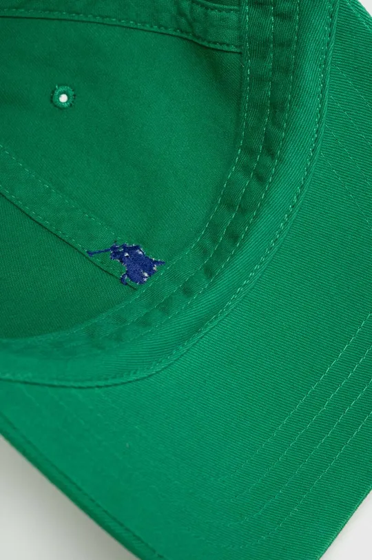 зелений Бавовняна бейсболка Polo Ralph Lauren