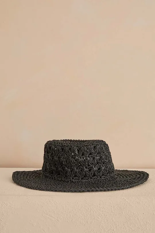 czarny women'secret kapelusz PACIFICO Damski