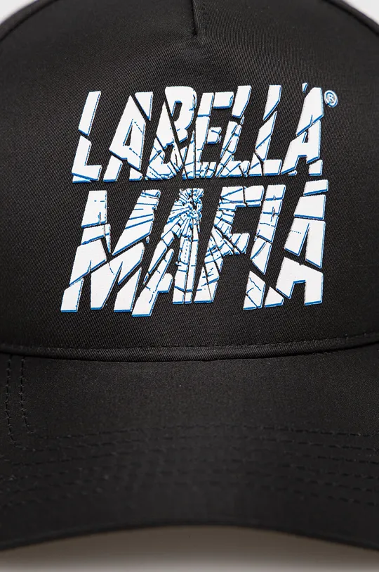 LaBellaMafia czapka z daszkiem czarny