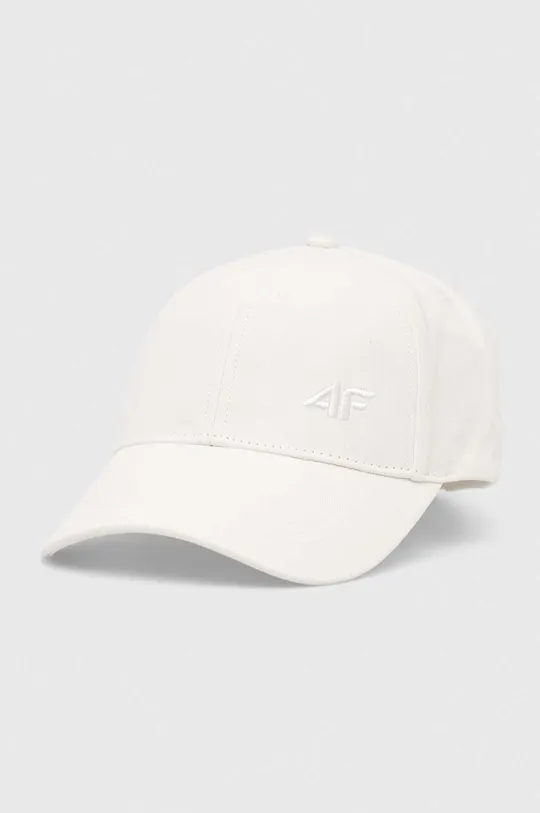 bijela Pamučna kapa sa šiltom 4F Ženski