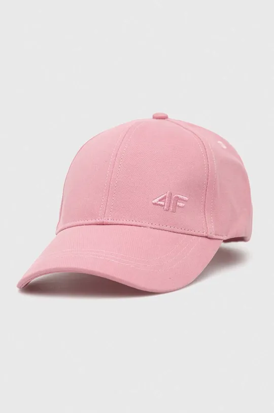 розовый Хлопковая кепка 4F Женский