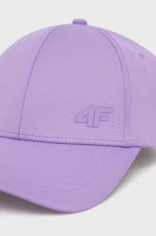 4F czapka z daszkiem fioletowy