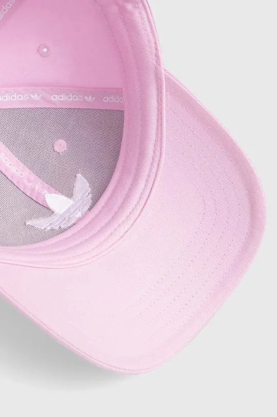 Βαμβακερό καπέλο του μπέιζμπολ adidas Originals  Κύριο υλικό: 100% Βαμβάκι Φόδρα: 100% Ανακυκλωμένος πολυεστέρας