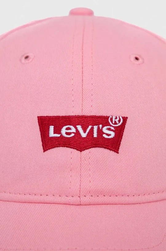 Levi's czapka dziecięca różowy