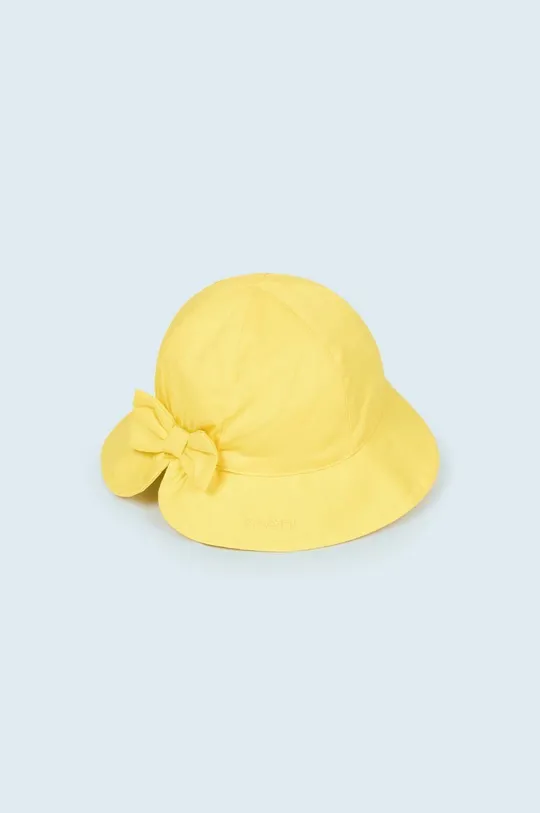 κίτρινο Παιδικό βαμβακερό καπέλο Mayoral Για κορίτσια