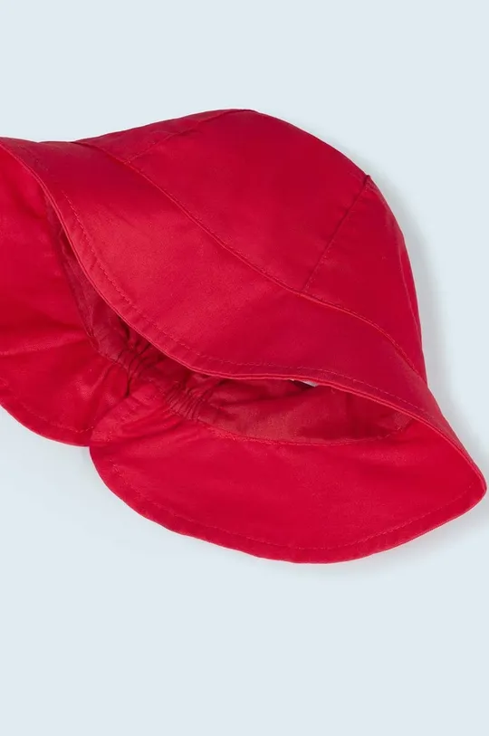 Detský bavlnený klobúk Mayoral červená