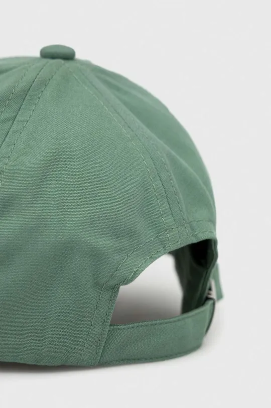United Colors of Benetton czapka z daszkiem bawełniana dziecięca zielony