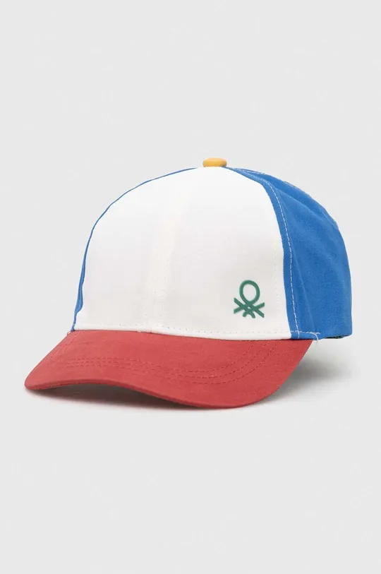 πολύχρωμο Παιδικό βαμβακερό καπέλο μπέιζμπολ United Colors of Benetton Για κορίτσια