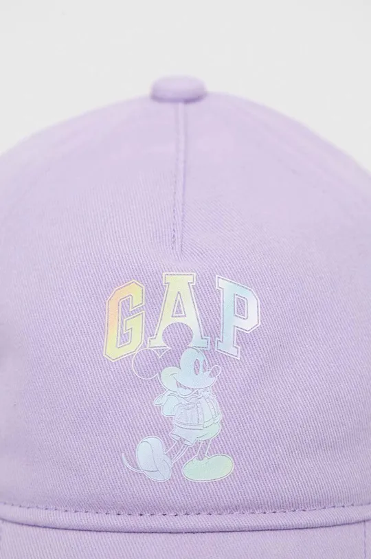 Дитяча бавовняна кепка GAP x Disney 100% Бавовна
