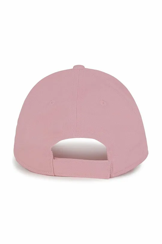 Детская хлопковая шапка Michael Kors розовый