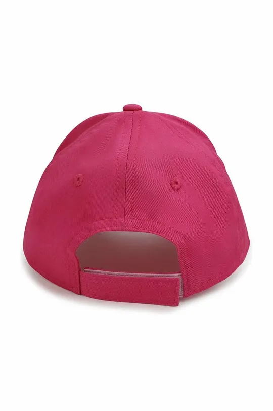 Michael Kors czapka bawełniana dziecięca fioletowy