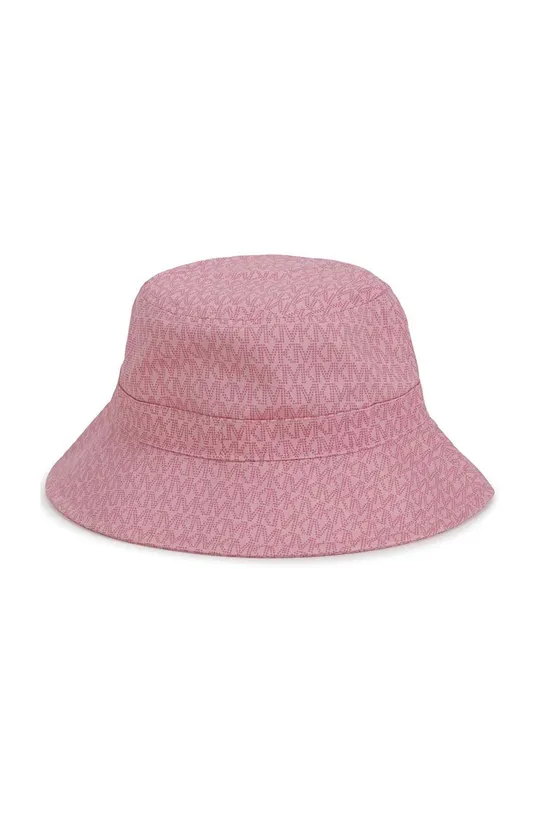 Детская хлопковая шляпа Michael Kors розовый