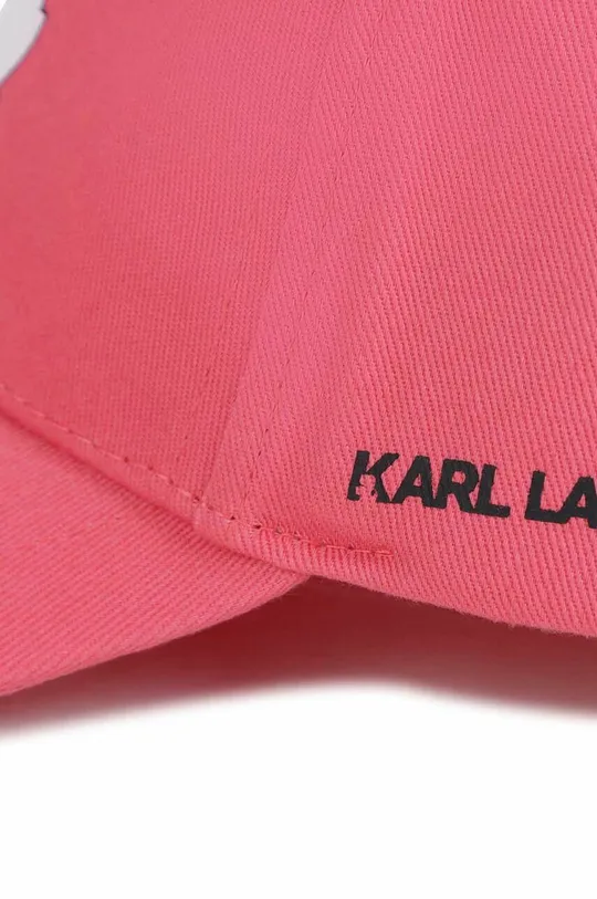 Дитяча бавовняна шапка Karl Lagerfeld  100% Бавовна